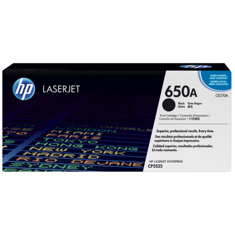 کارتریج پرینتر لیزری- رنگی اچ پی 650 ای / HP Cartridge laserjet colorful 650A